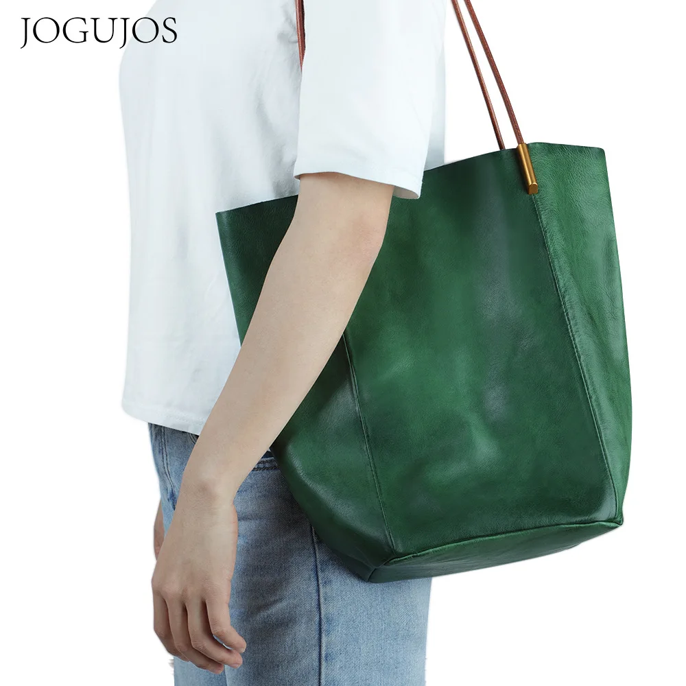 2022 New Top Layer Leather Women's Bag Genuine Leather Large Capacity Lady Bag Fashion Portable Shoulder Bag Vertial Tote Bag 40
2022 New Top Layer Leather Women's Bag Genuine Leather Large Capacity Lady Bag Fashion Portable Shoulder Bag Vertial Tote Bag 40