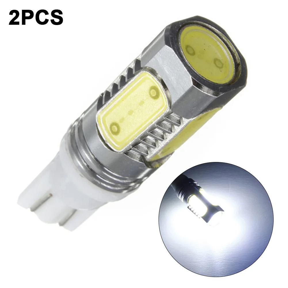 2Pcs T10 LED COB Bulb High Power Clearance Lights Car 194 Turn Signal Lights White Light Universal Fitment Signal Lamp
2Pcs T10 LED COB Bulb High Power Clearance Lights Car 194 Turn Signal Lights White Light Universal Fitment Signal Lamp