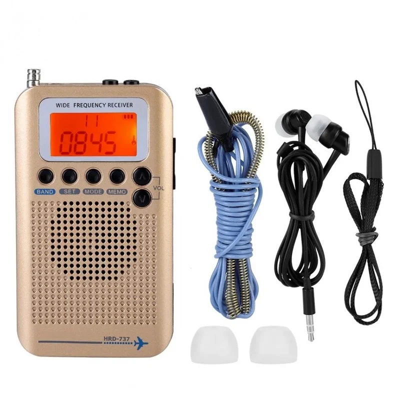 Портативное FM AM SW радио VHF CB 30-223 МГц 25-28 МГц Air 118-138 МГц с двойным будильником летательный аппарат Полнодиапазонный VHF
Портативное FM AM SW радио VHF CB 30-223 МГц 25-28 МГц Air 118-138 МГц с двойным будильником летательный аппарат Полнодиапазонный VHF