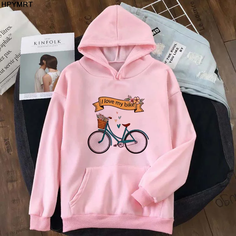 Fashion Cartoon women's clothing Hoodie street Casual Sweatshirt bike Print comfortable Breathable spring autumn winter pullover
Fashion Cartoon women's clothing Hoodie street Casual Sweatshirt bike Print comfortable Breathable spring autumn winter pullover