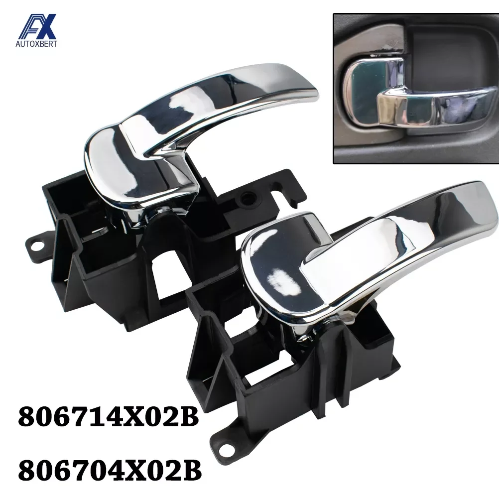 Car Inner Interior Door Handle Knob Lock Cover Front Rear Left Right For Nissan Navara D40 Pathfinder R51 806714X02B 806704X02B
Car Inner Interior Door Handle Knob Lock Cover Front Rear Left Right For Nissan Navara D40 Pathfinder R51 806714X02B 806704X02B