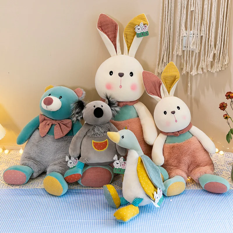 Симпатичная мультяшная Подушка koala с кроликом и медведем, декоративная пушистая подушка с животными, детская комната, детское спальное обще... 
Симпатичная мультяшная Подушка koala с кроликом и медведем, декоративная пушистая подушка с животными, детская комната, детское спальное обще...