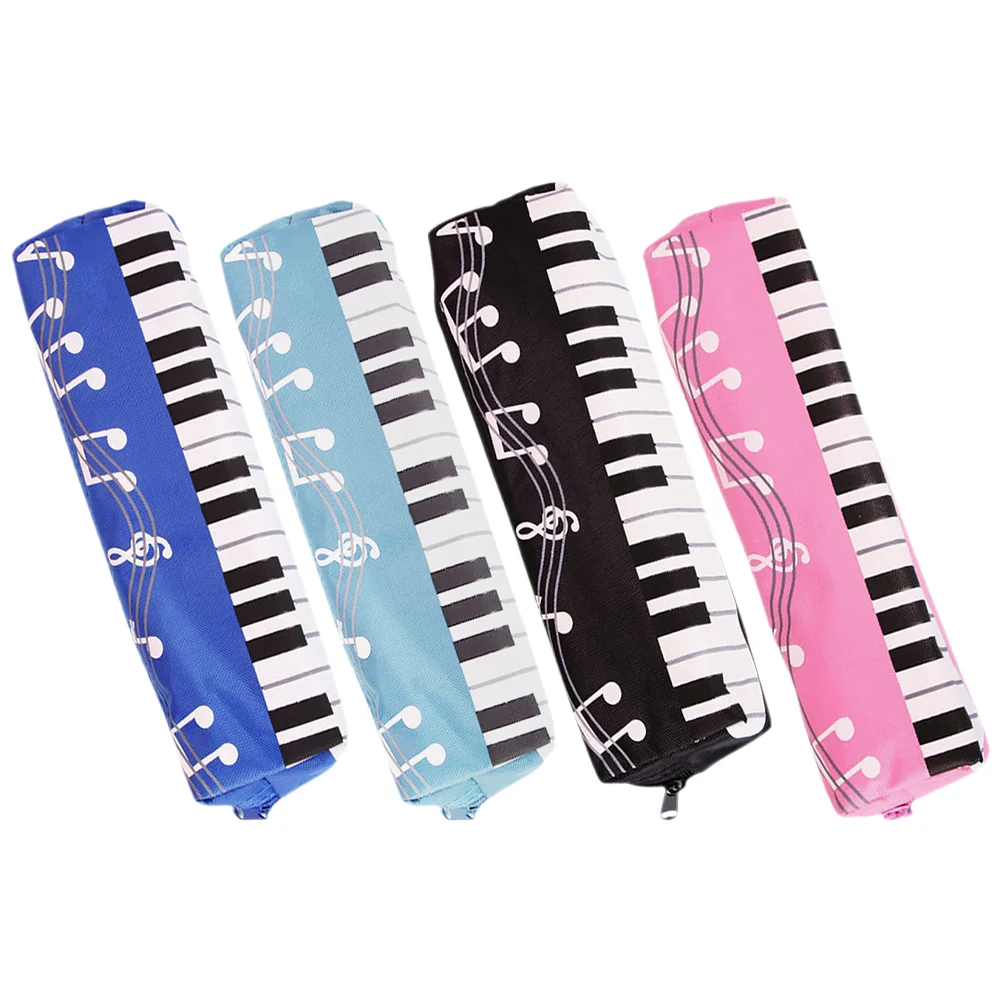 4 Pcs Students Bag Zipper Single Layer Music Note Oxford Cloth Portable Pouch
4 Pcs Students Bag Zipper Single Layer Music Note Oxford Cloth Portable Pouch