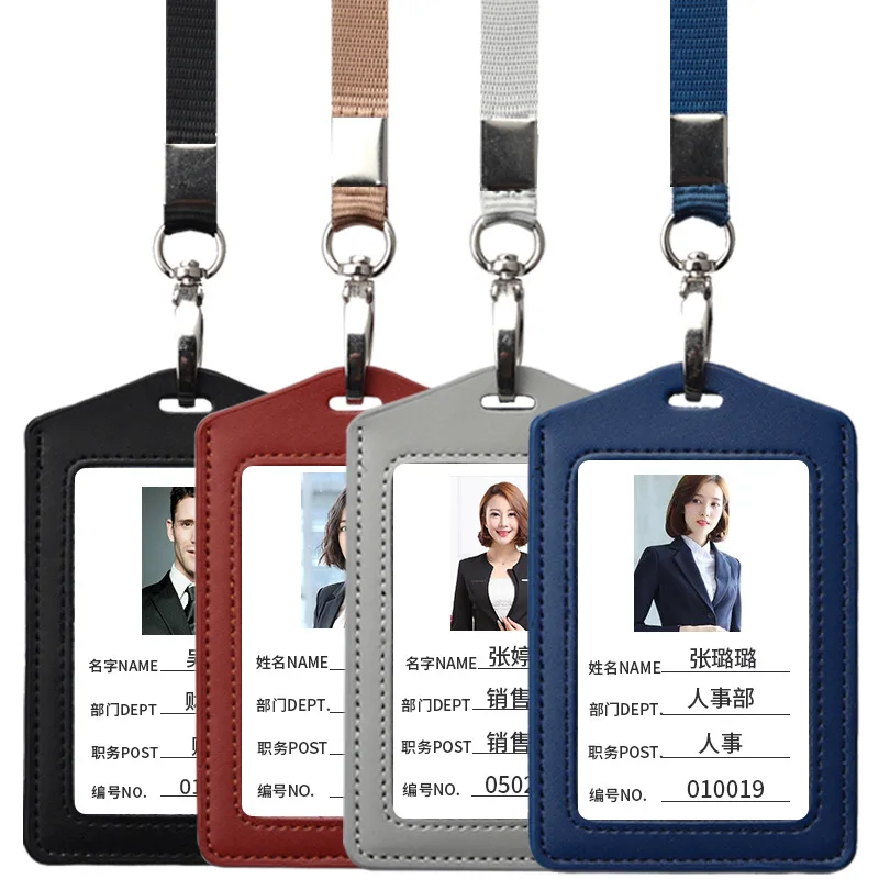 1PC PU Id Card Holder Staff Identification Nurse Card Neck Strap with Lanyard Badges Neck Strap Bus ID Holders with Lanyard
1PC PU Id Card Holder Staff Identification Nurse Card Neck Strap with Lanyard Badges Neck Strap Bus ID Holders with Lanyard