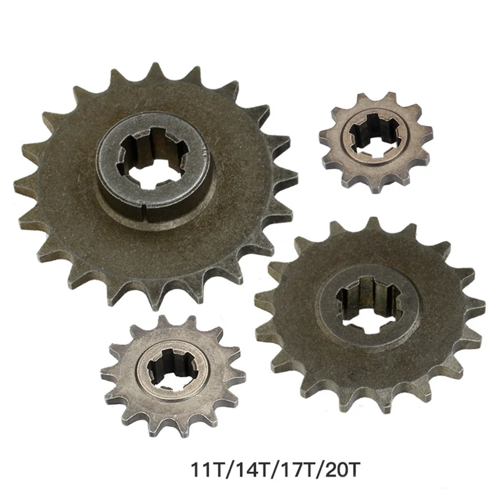 49cc Mini Front Gear Box Sprocket 8mm T8F 11 14 17 20 Tooth Sprocket Chain Cog Metal For ATV Bike Moped Scooter
49cc Mini Front Gear Box Sprocket 8mm T8F 11 14 17 20 Tooth Sprocket Chain Cog Metal For ATV Bike Moped Scooter