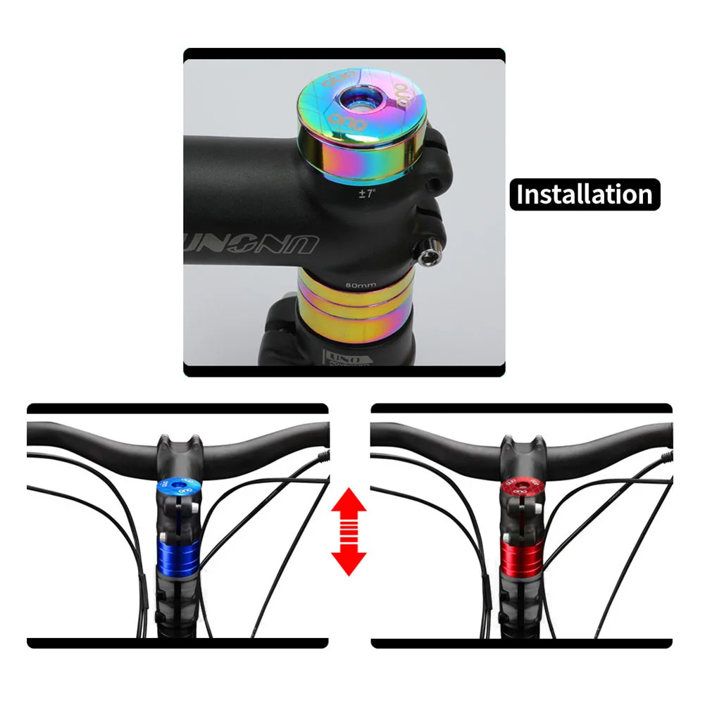 High Quality Stem Ring Gasket Gasket Headset Spacer Light Weight Practical To Use Stem 2mm/5mm/10mm Aluminum Alloy
High Quality Stem Ring Gasket Gasket Headset Spacer Light Weight Practical To Use Stem 2mm/5mm/10mm Aluminum Alloy