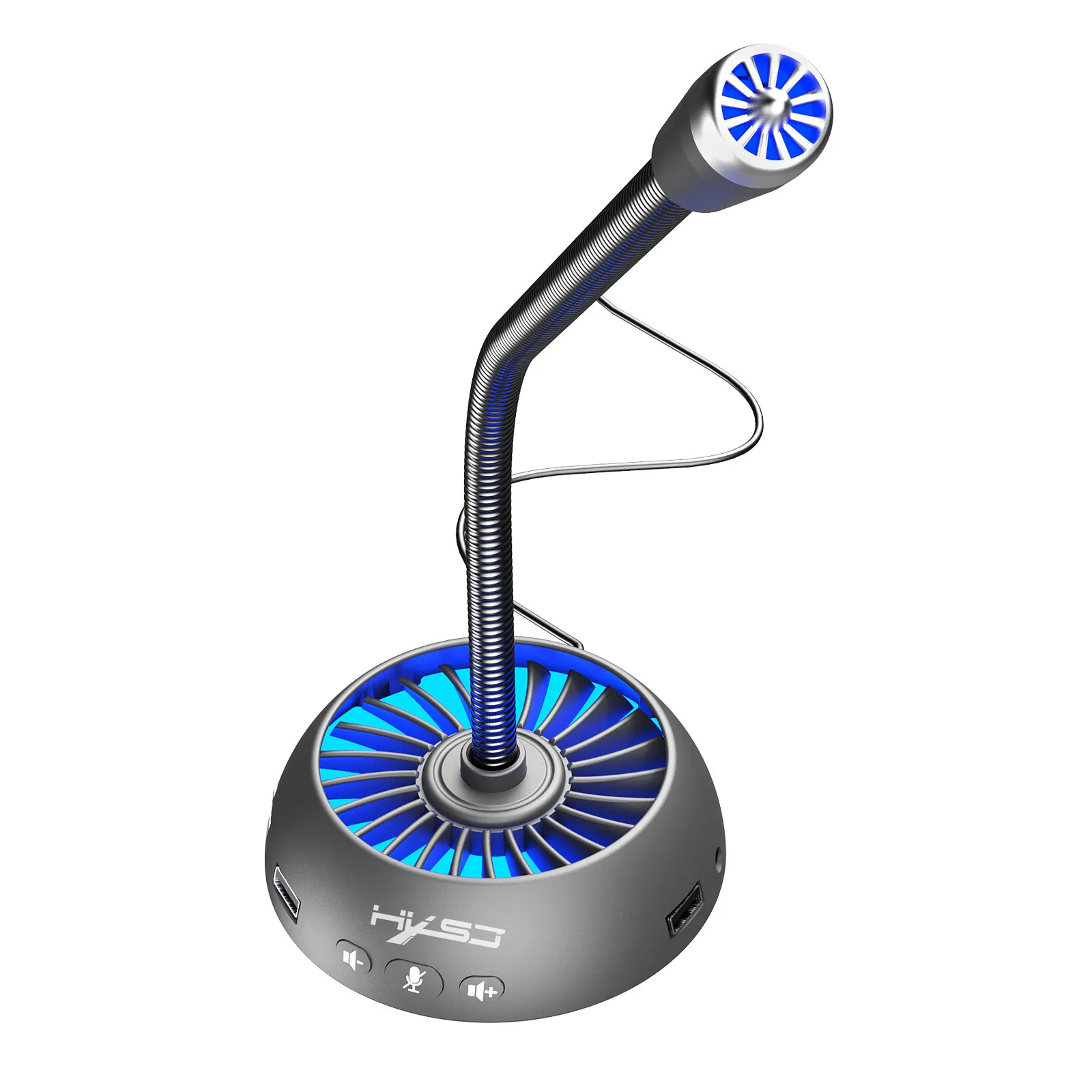 Flexible USB Voice Chat Microphone Luminous Video Microphone Portable Audio Accessories
Flexible USB Voice Chat Microphone Luminous Video Microphone Portable Audio Accessories