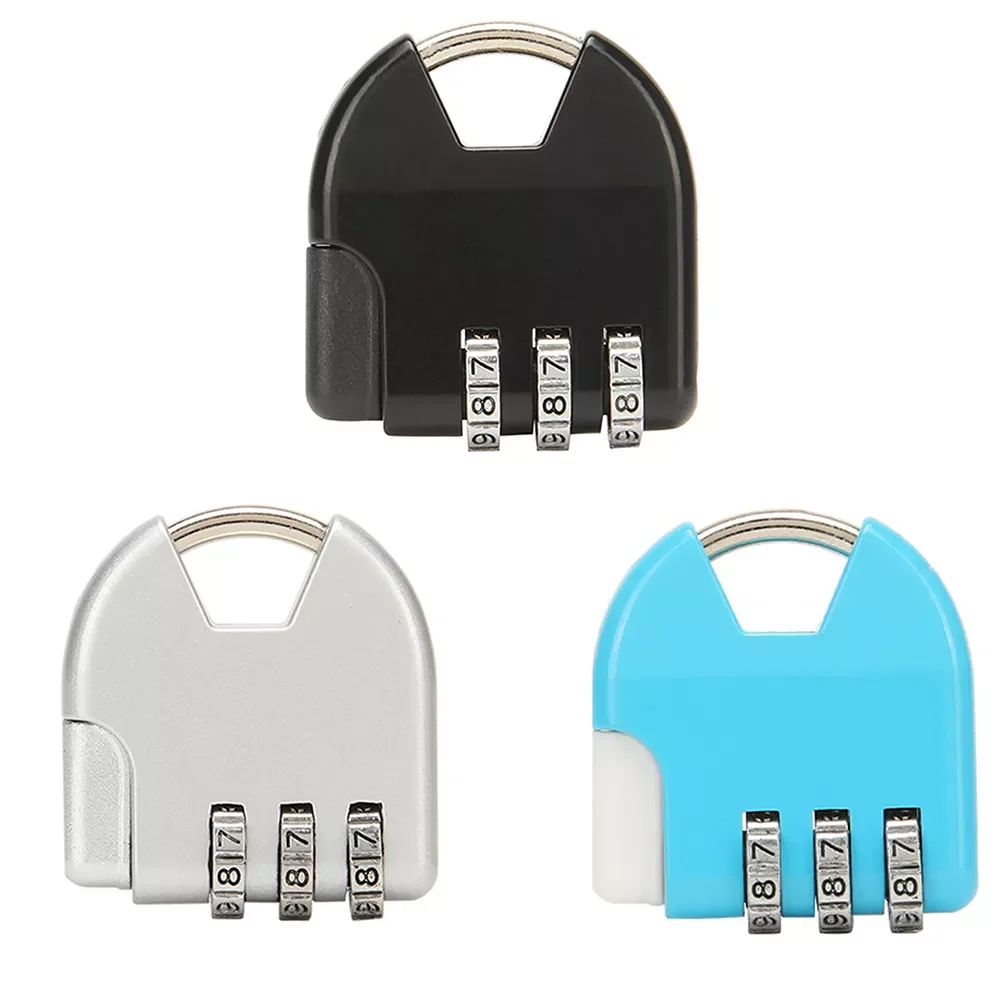 Luggage Password Padlock Zinc Alloy 3-Digit Code Luggage Password Padlock Anti-Theft Drawer Storage Box Combination Locks 
Luggage Password Padlock Zinc Alloy 3-Digit Code Luggage Password Padlock Anti-Theft Drawer Storage Box Combination Locks