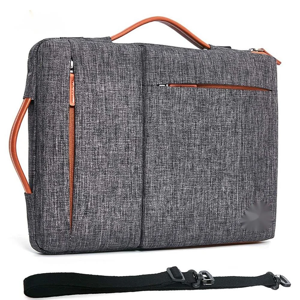 Multi-use Strap Laptop Sleeve Bag With Handle For 10" 13" 14" 15.6" 17" Inch Laptop Shockproof Computer Notebook Bag,Grey 
Multi-use Strap Laptop Sleeve Bag With Handle For 10" 13" 14" 15.6" 17" Inch Laptop Shockproof Computer Notebook Bag,Grey