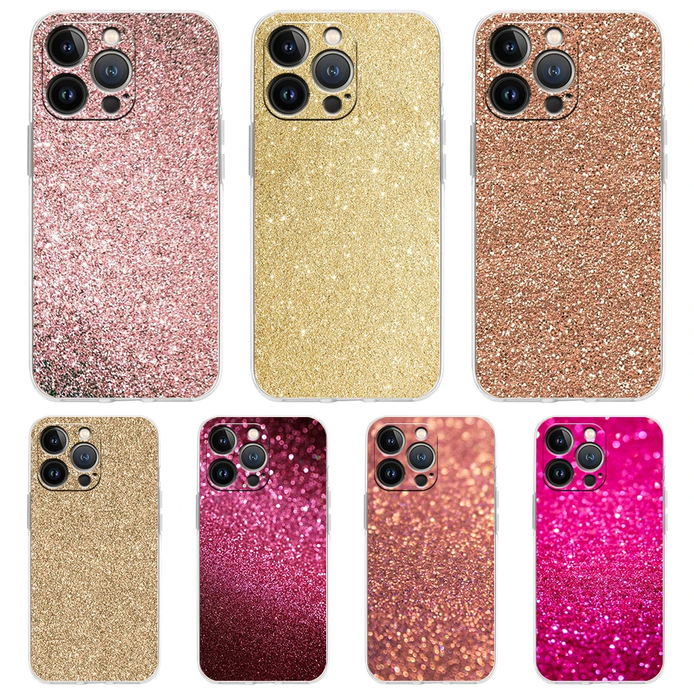 Pink Glitter Soft Transparent Phone Case Cover for iPhone 14 13 12 11 Pro Max X XR 8 7 Plus SE 2020 XS Max Luxury Shell Fundas
Pink Glitter Soft Transparent Phone Case Cover for iPhone 14 13 12 11 Pro Max X XR 8 7 Plus SE 2020 XS Max Luxury Shell Fundas