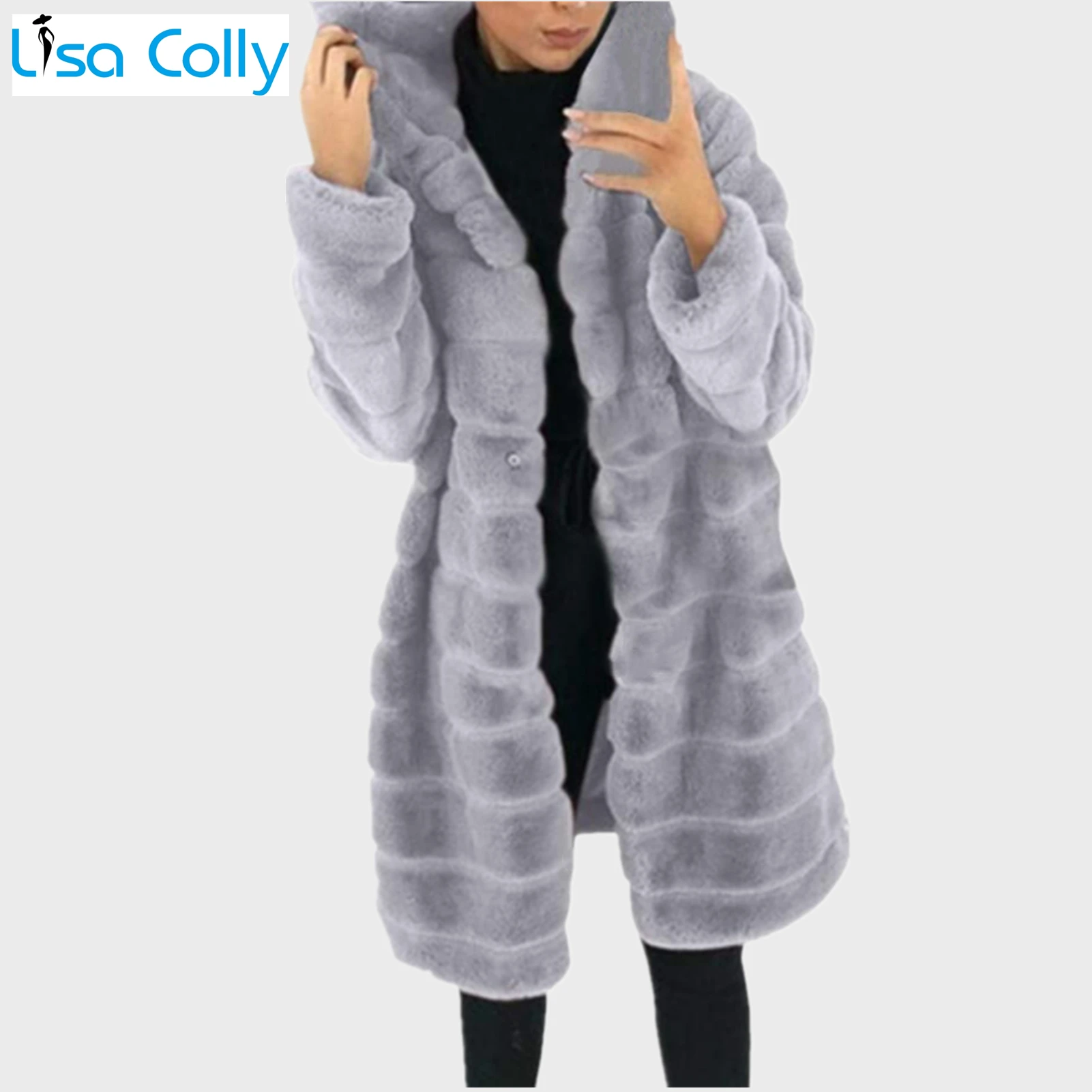 Women Autumn Winter Luxury Faux Fur Jacket Warm Thick Faux Mink Fur Coat With Hooded Female Fluffy Outerwear Windproof Overcoat
Women Autumn Winter Luxury Faux Fur Jacket Warm Thick Faux Mink Fur Coat With Hooded Female Fluffy Outerwear Windproof Overcoat
