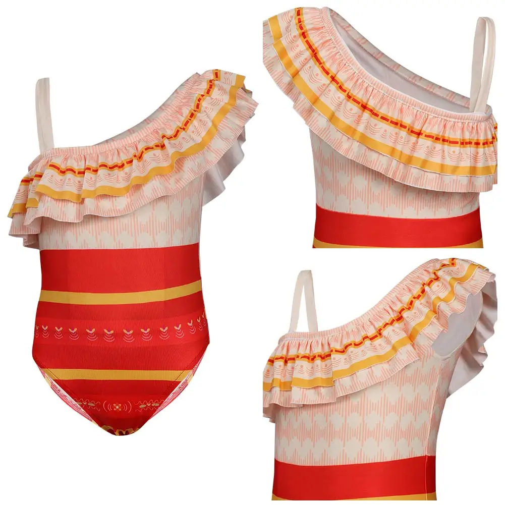 Dolores Cosplay Costume Kids Girls Jumpsuit Swimwear Outfits Halloween Carnival Suit For Children
Dolores Cosplay Costume Kids Girls Jumpsuit Swimwear Outfits Halloween Carnival Suit For Children