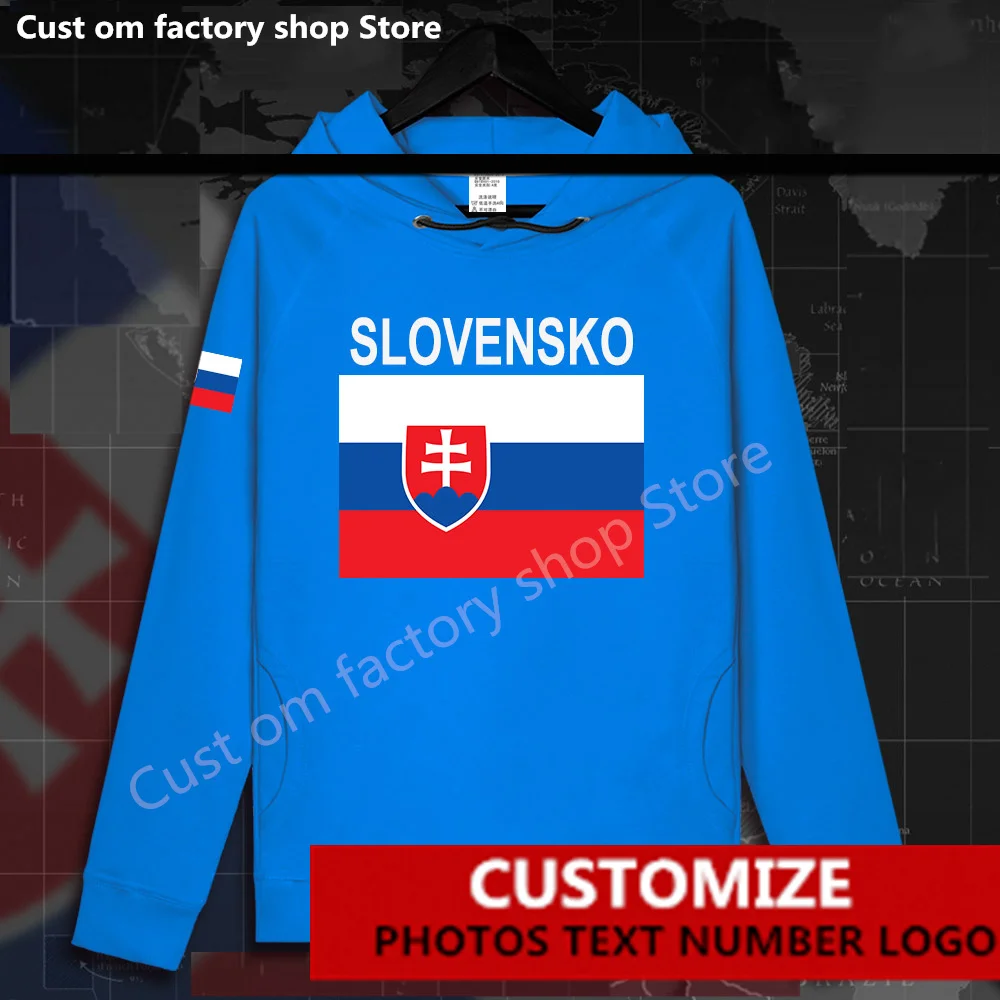 Slovak Republic Slovakia SVK Hoodie Custom Jersey Fans DIY Name Men Women High Street Fashion Hip Hop Loose Casual Hoodies
Slovak Republic Slovakia SVK Hoodie Custom Jersey Fans DIY Name Men Women High Street Fashion Hip Hop Loose Casual Hoodies