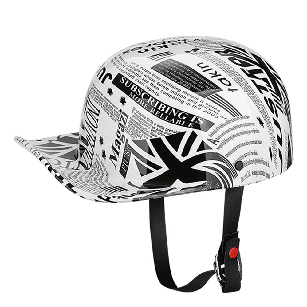 Motorcycle Helmet German Style Vintage Casco Moto Motobike Retro Half Face Casque Chopper Biker Pilot Baseball Cap DOT Size M-XL
Motorcycle Helmet German Style Vintage Casco Moto Motobike Retro Half Face Casque Chopper Biker Pilot Baseball Cap DOT Size M-XL