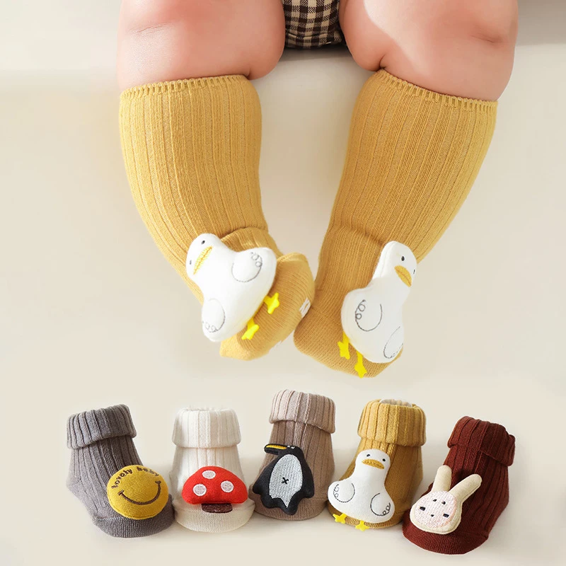Cute Cartoon Animal Kids Socks for Boy Girl Winter Spring Soft Cotton Bear Cat Elephant Anti-slip Soled Newborn Baby Toddlers
Cute Cartoon Animal Kids Socks for Boy Girl Winter Spring Soft Cotton Bear Cat Elephant Anti-slip Soled Newborn Baby Toddlers