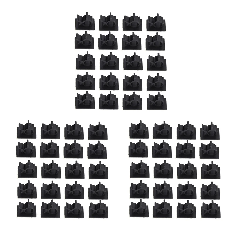 New60pcs Black Adjustable Plastic Cable Clamps Self Adhesive Car Cable Clips Wire Organizer
New60pcs Black Adjustable Plastic Cable Clamps Self Adhesive Car Cable Clips Wire Organizer