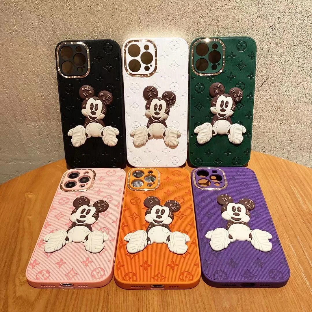 Cartoon Luxury Mickey Soft Phone Case for IPhone 13 12 11 Pro Max XR XS Max 7 8 Plus X 2022 TPU Silicon Smartphone Coque
Cartoon Luxury Mickey Soft Phone Case for IPhone 13 12 11 Pro Max XR XS Max 7 8 Plus X 2022 TPU Silicon Smartphone Coque