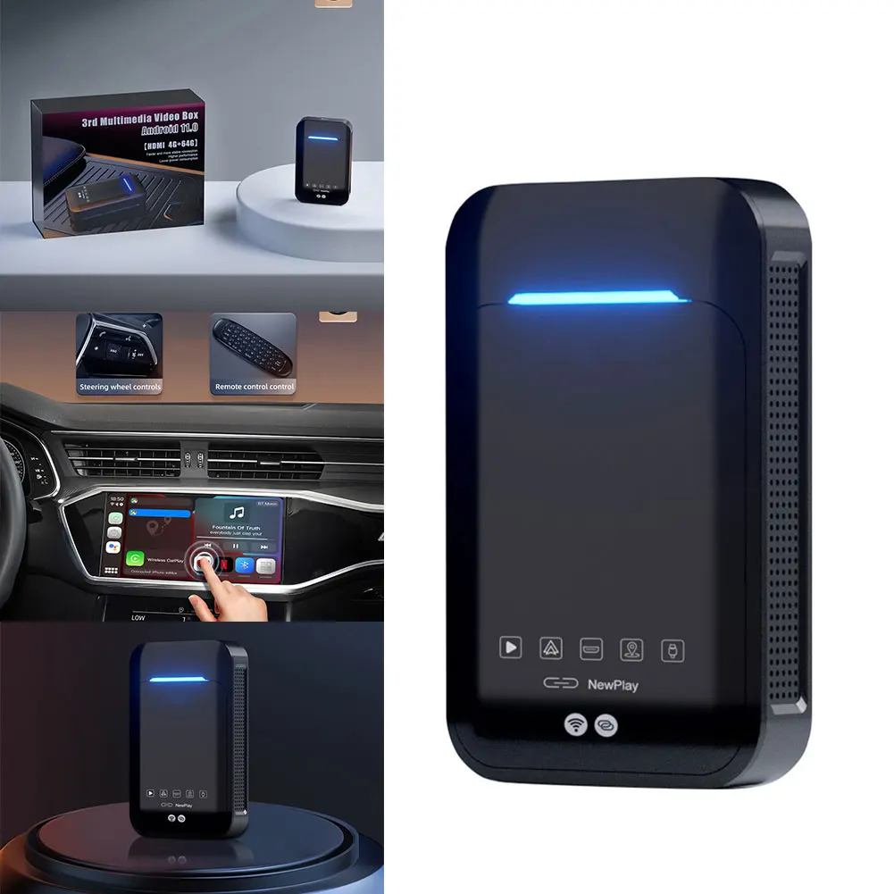 Carplay Ai Box беспроводной An11.0 автоматический ключ HDMI видео потоковое воспроизведение Carplay адаптер мультимедиа A CarPlay Ai Box Plug And Play
Carplay Ai Box беспроводной An11.0 автоматический ключ HDMI видео потоковое воспроизведение Carplay адаптер мультимедиа A CarPlay Ai Box Plug And Play