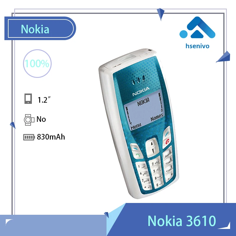 Nokia 3610 Восстановленный Оригинальный разблокированный Nokia 3610 GSM одна Sim-карта Мобильный телефон Бесплатная доставка
Nokia 3610 Восстановленный Оригинальный разблокированный Nokia 3610 GSM одна Sim-карта Мобильный телефон Бесплатная доставка
