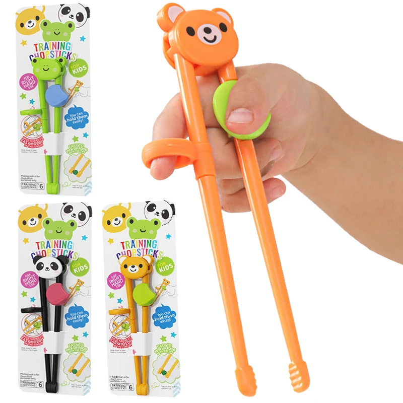 Chopsticks for Children Beginners Baby Auxiliary Eating Chopsticks Learning Cartoon Animal Tableware Training Kids Enlightenment
Chopsticks for Children Beginners Baby Auxiliary Eating Chopsticks Learning Cartoon Animal Tableware Training Kids Enlightenment