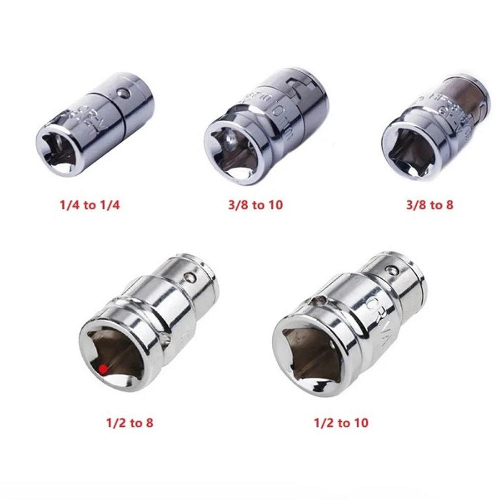 Tool Converter Square Drive To 1/4 Hex 1/4 3/8 1/2 5pcs Accessories Adapter Chrome Vanadium Steel Screwdriver Bit
Tool Converter Square Drive To 1/4 Hex 1/4 3/8 1/2 5pcs Accessories Adapter Chrome Vanadium Steel Screwdriver Bit