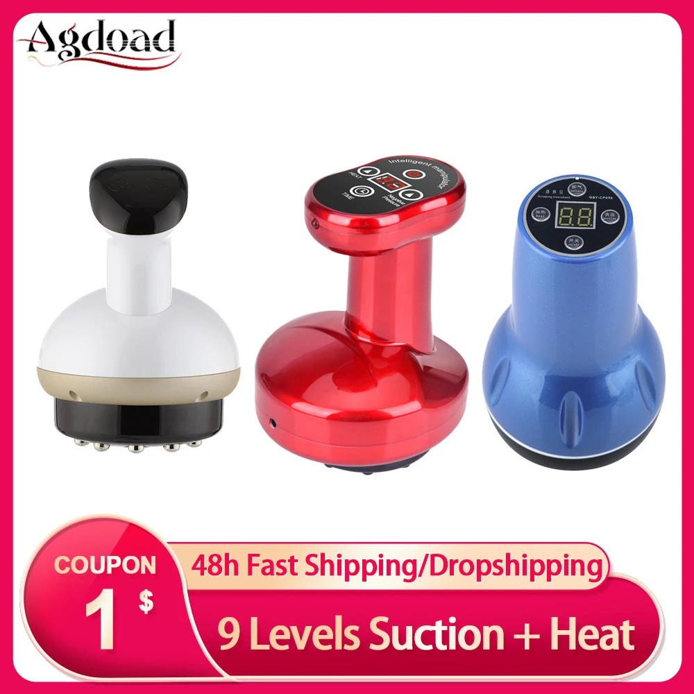 Rechargeable 9 Levels Guasha Cupping Massager for Body Slimming Weight Loss Negative Pressure Heating Anti-Cellulite Massager
Rechargeable 9 Levels Guasha Cupping Massager for Body Slimming Weight Loss Negative Pressure Heating Anti-Cellulite Massager