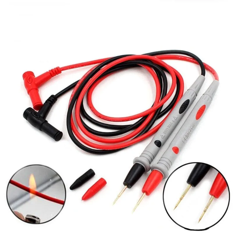 1000v 10A/20A Multimeter Test Probe Lead Wire Pen Fine Tip Needle Probe Wire Pen Multimeter Probe Test with Cable Test Tool
1000v 10A/20A Multimeter Test Probe Lead Wire Pen Fine Tip Needle Probe Wire Pen Multimeter Probe Test with Cable Test Tool