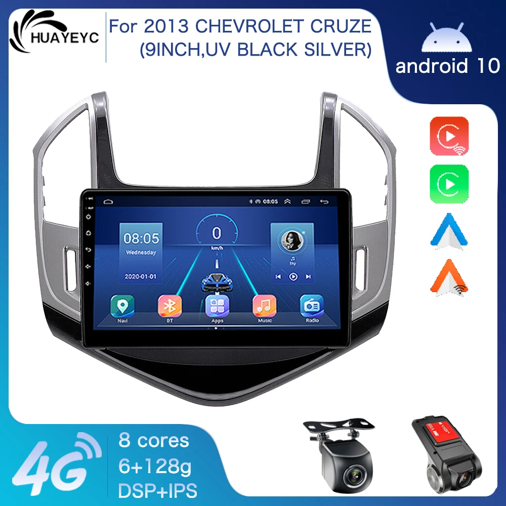Android 10.0 Car Radio Multimedia DVD Video Player For Chevrolet Cruze 2013 Navigation GPS Serero 4G 2 Din Carplay Android Auto
Android 10.0 Car Radio Multimedia DVD Video Player For Chevrolet Cruze 2013 Navigation GPS Serero 4G 2 Din Carplay Android Auto