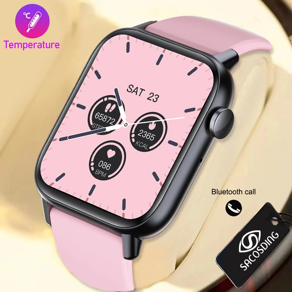SACOSDING Bluetooth Call Blood Pressure High-End Smart Watch Men Heart Rate Temperature Monitoring Waterproof Health Smart Watch
SACOSDING Bluetooth Call Blood Pressure High-End Smart Watch Men Heart Rate Temperature Monitoring Waterproof Health Smart Watch