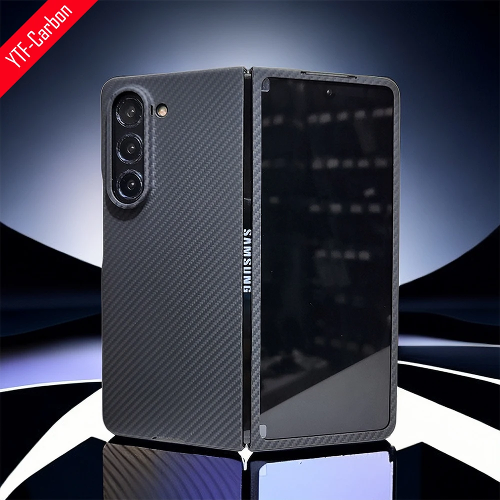 YTF-Carbon Real carbon fiber case For Samsung Galaxy Z Fold 5 case ultra thin Aramid fiber Anti-fall Galaxy Z Fold 4 cover
YTF-Carbon Real carbon fiber case For Samsung Galaxy Z Fold 5 case ultra thin Aramid fiber Anti-fall Galaxy Z Fold 4 cover