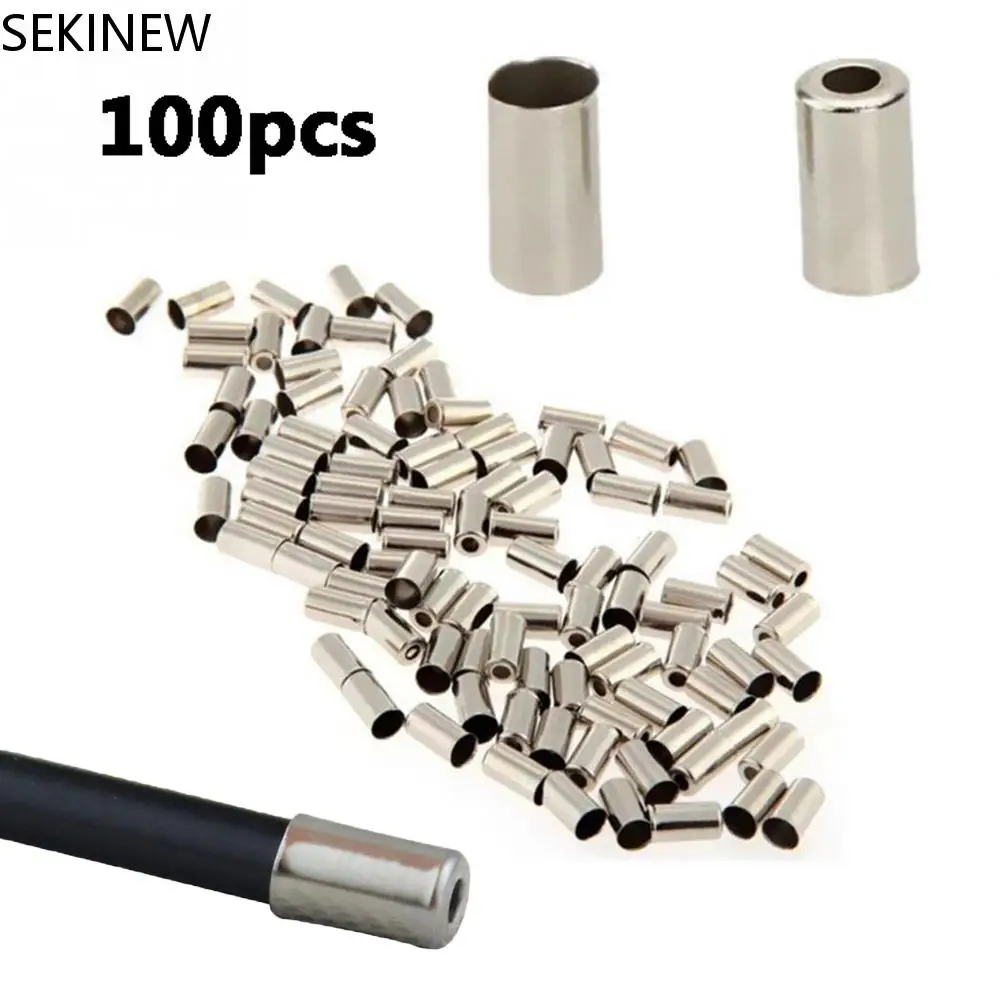 5*10mm 100Pcs Silver Bicycle Mountain Bike Shifter Cord End Covers Brake Line Cap Cable Caps Cycling Parts
5*10mm 100Pcs Silver Bicycle Mountain Bike Shifter Cord End Covers Brake Line Cap Cable Caps Cycling Parts