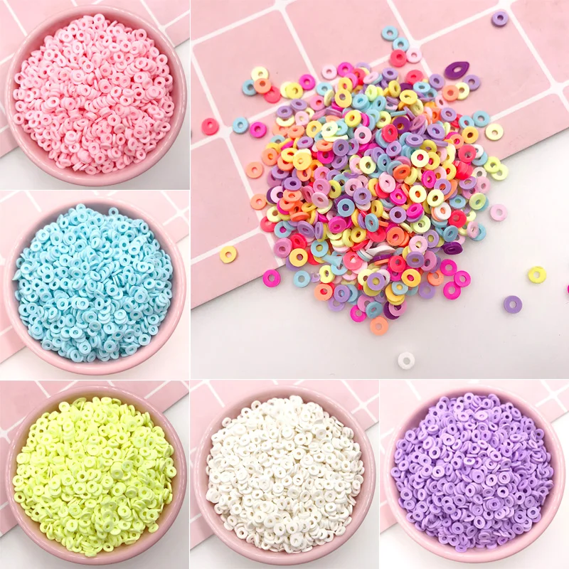 100g/lot Hollow Circle Soft Clay Slices Polymer Sprinkles for Slime Filling Material Nail Arts Decoration Crafts DIY 5mm
100g/lot Hollow Circle Soft Clay Slices Polymer Sprinkles for Slime Filling Material Nail Arts Decoration Crafts DIY 5mm