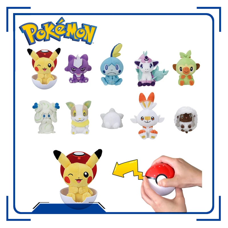 Takaratomy Anime Kawaii Pokemon In Poke Ball Good Luck Blind Box Doll Pikachu Eevee Snorlax Plush Doll Toy Kids Birthday Gift
Takaratomy Anime Kawaii Pokemon In Poke Ball Good Luck Blind Box Doll Pikachu Eevee Snorlax Plush Doll Toy Kids Birthday Gift