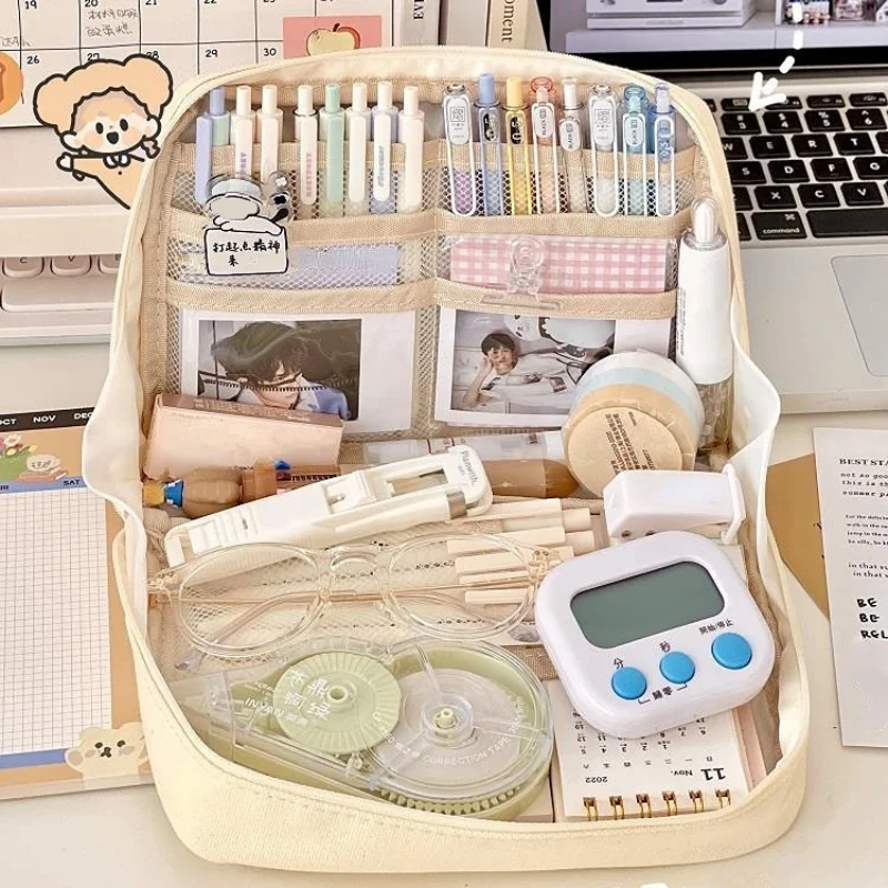 Extra Large Capacity Pencil Bag Aesthetic Bags Stationery Supplies Pen Case Zipper Pencil Pouch School Cases School Supplies
Extra Large Capacity Pencil Bag Aesthetic Bags Stationery Supplies Pen Case Zipper Pencil Pouch School Cases School Supplies