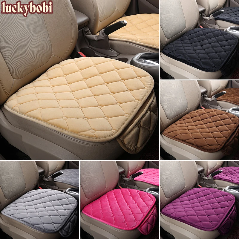 Universal Car Seat Cover Front Rear Flocking Cloth Cushion Winter Auto Seat Protector Mat Pad Keep Warm Fit Truck Suv Van
Universal Car Seat Cover Front Rear Flocking Cloth Cushion Winter Auto Seat Protector Mat Pad Keep Warm Fit Truck Suv Van