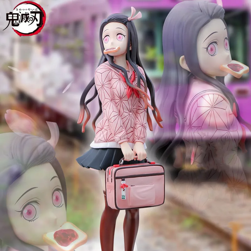 Demon Slayer Kamado Nezuko Anime Figure Kimetsu No Yaiba School Uniform Action Figures Model 27cm Figurine Collectible Toy Gift
Demon Slayer Kamado Nezuko Anime Figure Kimetsu No Yaiba School Uniform Action Figures Model 27cm Figurine Collectible Toy Gift