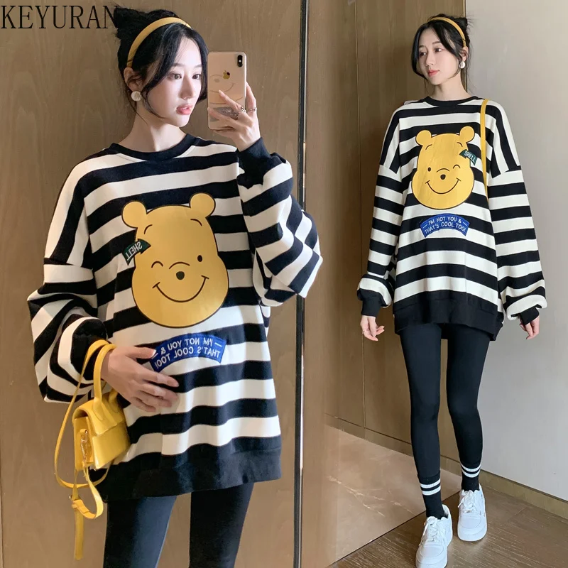 2022 весенне-осенняя одежда для беременных 2 шт. костюм Повседневная Свободная полосатая футболка с длинным рукавом + черные леггинсы комплек...
2022 весенне-осенняя одежда для беременных 2 шт. костюм Повседневная Свободная полосатая футболка с длинным рукавом + черные леггинсы комплек...