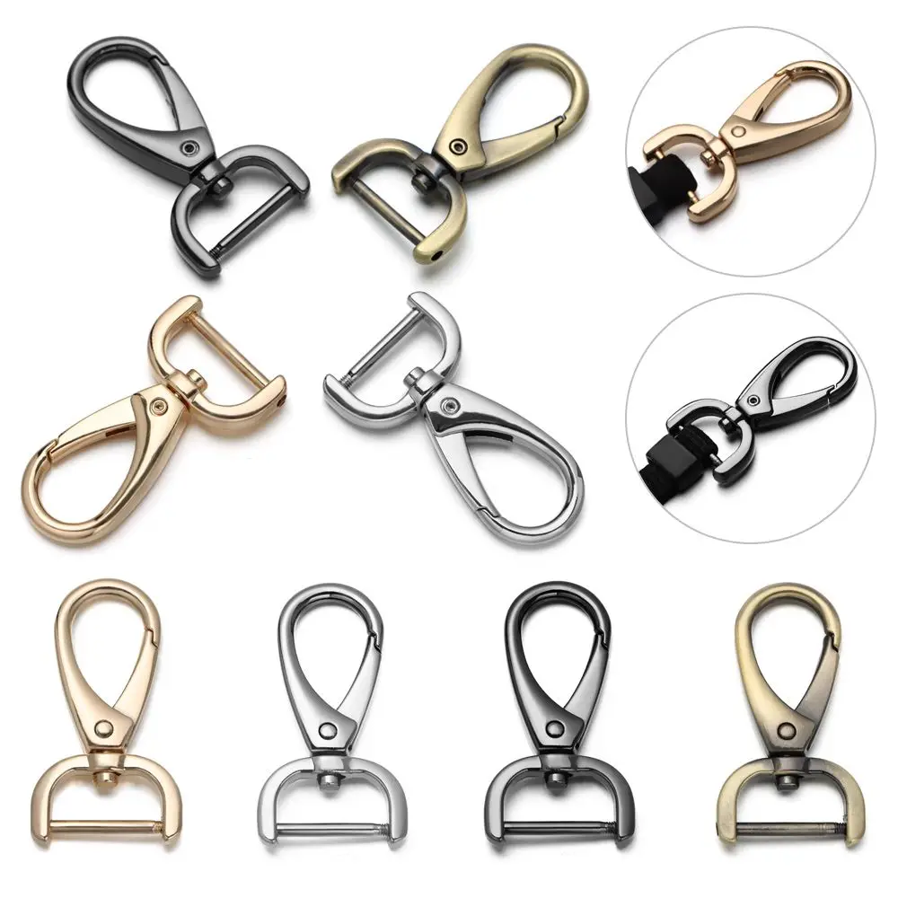 16mm/20mm/26mm Belt Keychain Metal 4 Colors Leather Strap Buckles Trigger Clips Detachable Snap Hook Pet Leash Hooks
16mm/20mm/26mm Belt Keychain Metal 4 Colors Leather Strap Buckles Trigger Clips Detachable Snap Hook Pet Leash Hooks