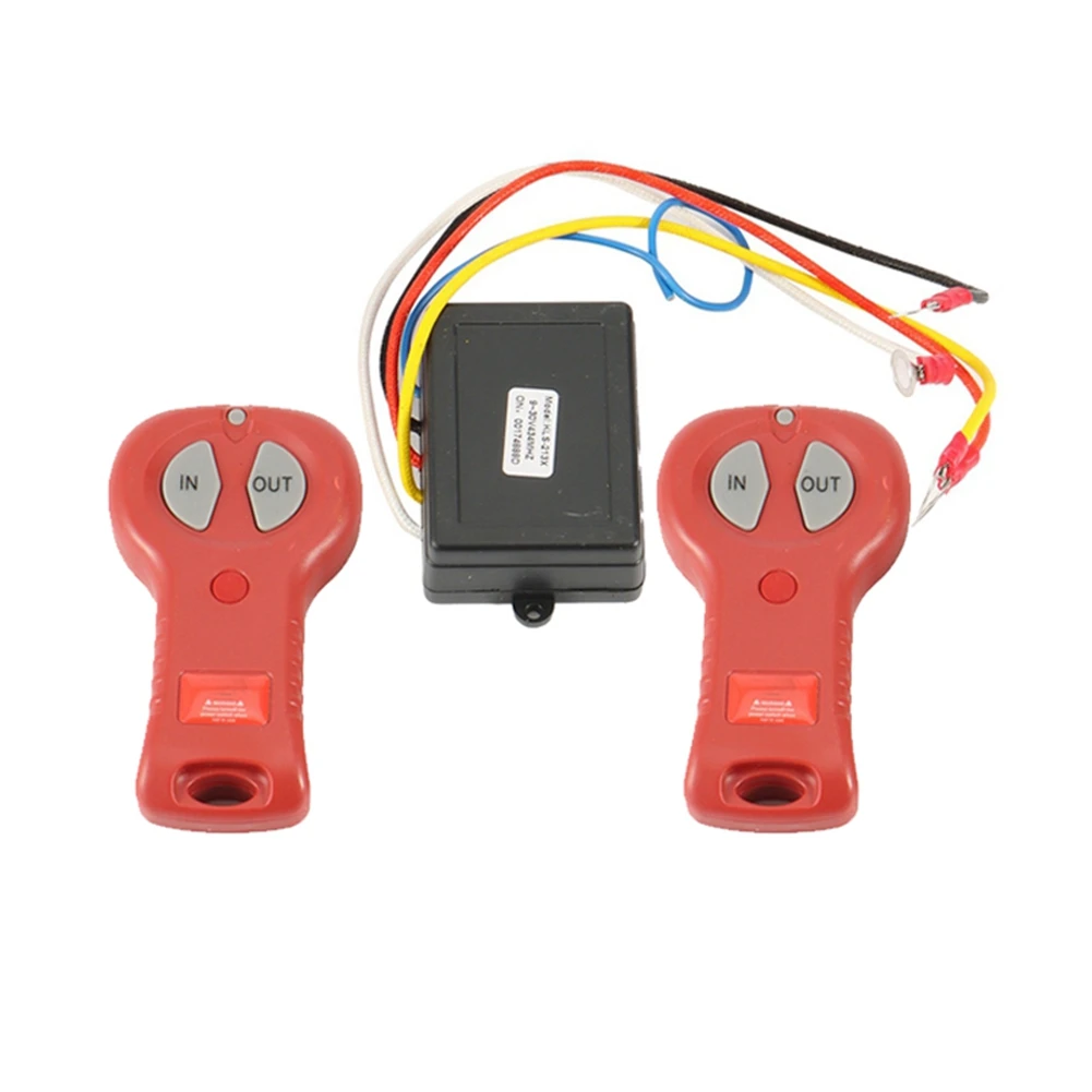Universal Wireless Winches Remote Control Recovery Kit for Jeep- Truck ATV SUV Car Off-Road Switch Handset Waterproof
Universal Wireless Winches Remote Control Recovery Kit for Jeep- Truck ATV SUV Car Off-Road Switch Handset Waterproof