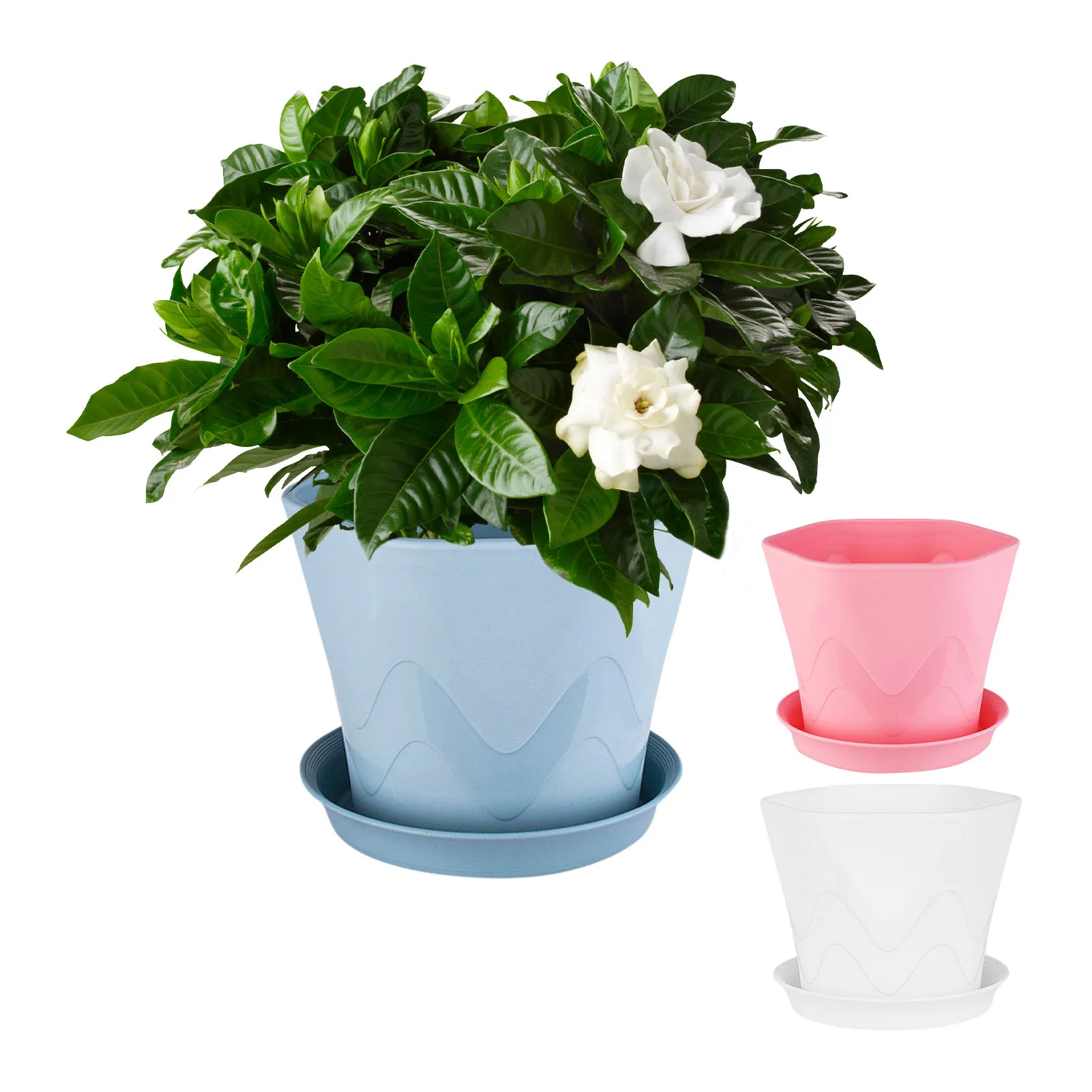 Flower Pots Indoor 4pcs Resin Planters For Indoor Plants Plant Pots Flower Pots With Drainage Hole And Saucer Gardening Pots
Flower Pots Indoor 4pcs Resin Planters For Indoor Plants Plant Pots Flower Pots With Drainage Hole And Saucer Gardening Pots