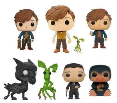 Funko где новый 01. # 02 10 Тесталь 17 Фантастические звери ПВХ фигурку Коллекционная
