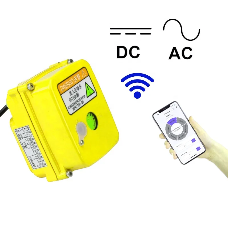 WIFI Intelligent Electric Actuator360Degree90DegreeDC/AC Electric Rotary Actuator Electric Valve Actuator
WIFI Intelligent Electric Actuator360Degree90DegreeDC/AC Electric Rotary Actuator Electric Valve Actuator
