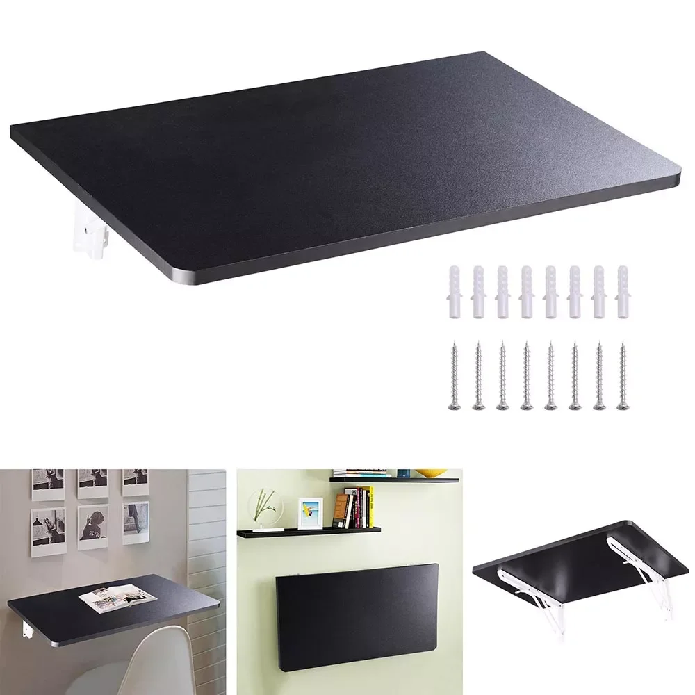 Yescom Wall Mounted Floating Folding Computer Desk 66lbs Weight Capacity PC Dining Wooden Table 23 5/8" x 15 3/4" Blac
Yescom Wall Mounted Floating Folding Computer Desk 66lbs Weight Capacity PC Dining Wooden Table 23 5/8" x 15 3/4" Blac