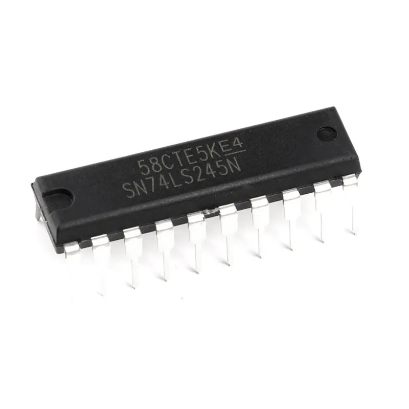 New in-line SN74LS245N DIP-20 three-state output eight-way bus transceiver logic chip