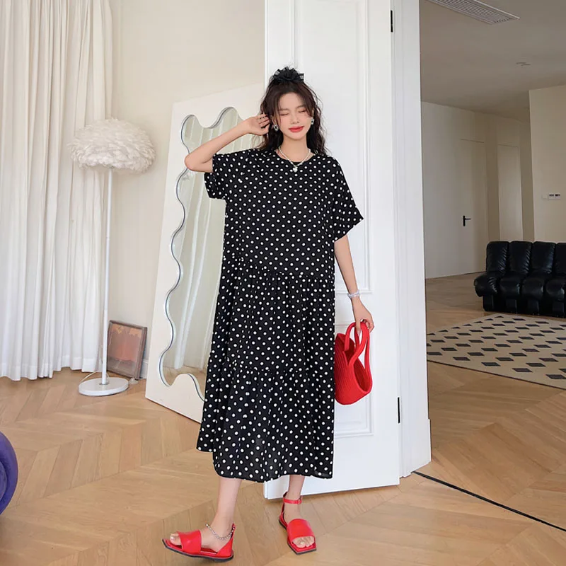 For Maxi Dot Plus Long Sleeve Woman Dress Fashion Korean Vestidos Women Dresses Oversize Summer 2023 Polka Loose Size Short
For Maxi Dot Plus Long Sleeve Woman Dress Fashion Korean Vestidos Women Dresses Oversize Summer 2023 Polka Loose Size Short