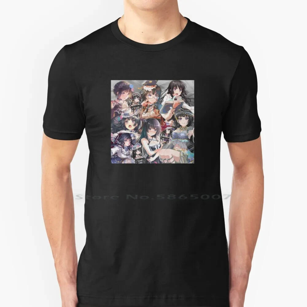 Rinko Shirokane Explosion! T Shirt 100% Cotton Bandori Bang Dream Girls Band Party Roselia Rinko Shirokane Idol Big Size 6xl
Rinko Shirokane Explosion! T Shirt 100% Cotton Bandori Bang Dream Girls Band Party Roselia Rinko Shirokane Idol Big Size 6xl
