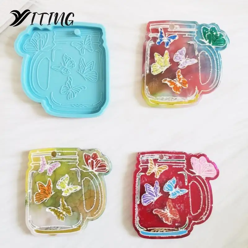 1 pcs Silicone Epoxy Resin Mold Shiny Glossy Butterfly Cup Keychain DIY Key Ring Pendant Jewelry For Valentine Gift Craft
1 pcs Silicone Epoxy Resin Mold Shiny Glossy Butterfly Cup Keychain DIY Key Ring Pendant Jewelry For Valentine Gift Craft
