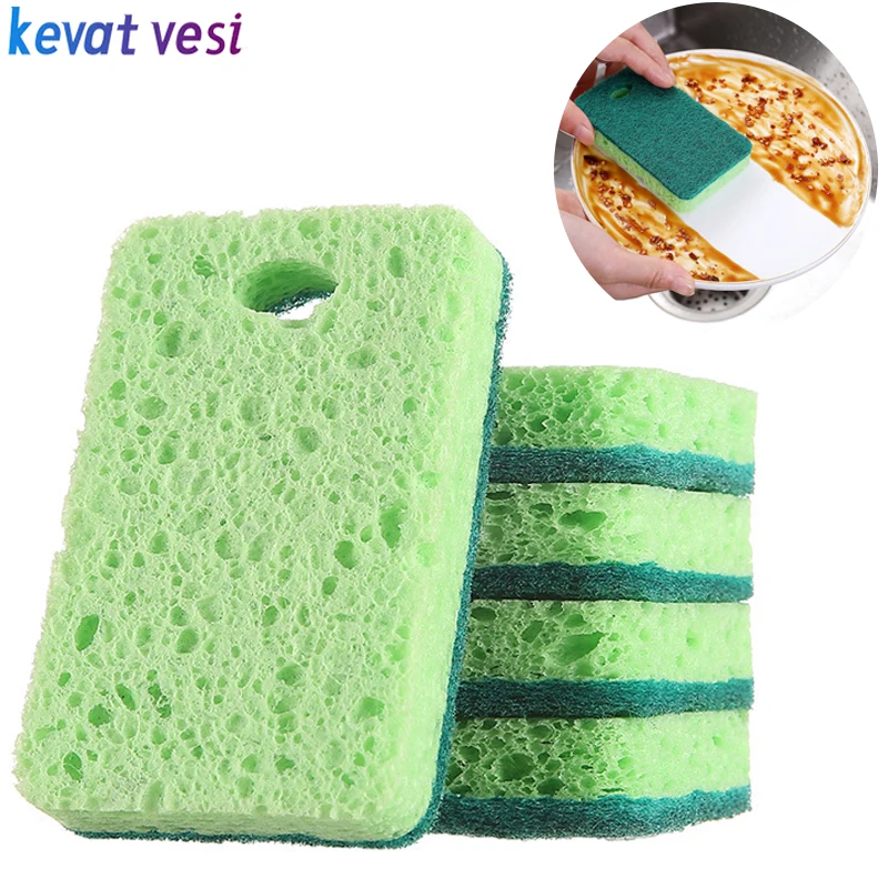 1/2/4/6Pcs Wood Pulp Dishwashing Sponge Double-Side Pot Dish Cleaning Sponge Absorbing Scouring Pad Household Cleaning Tools
1/2/4/6Pcs Wood Pulp Dishwashing Sponge Double-Side Pot Dish Cleaning Sponge Absorbing Scouring Pad Household Cleaning Tools