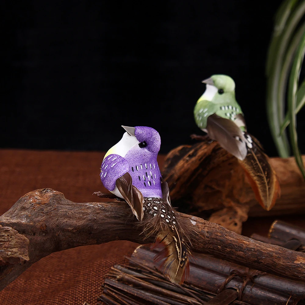 6pcs Artificial Birds Fake Foam Animal Simulation Feather Birds Models DIY Wedding Home Garden Ornament Xmas Tree Decor
6pcs Artificial Birds Fake Foam Animal Simulation Feather Birds Models DIY Wedding Home Garden Ornament Xmas Tree Decor