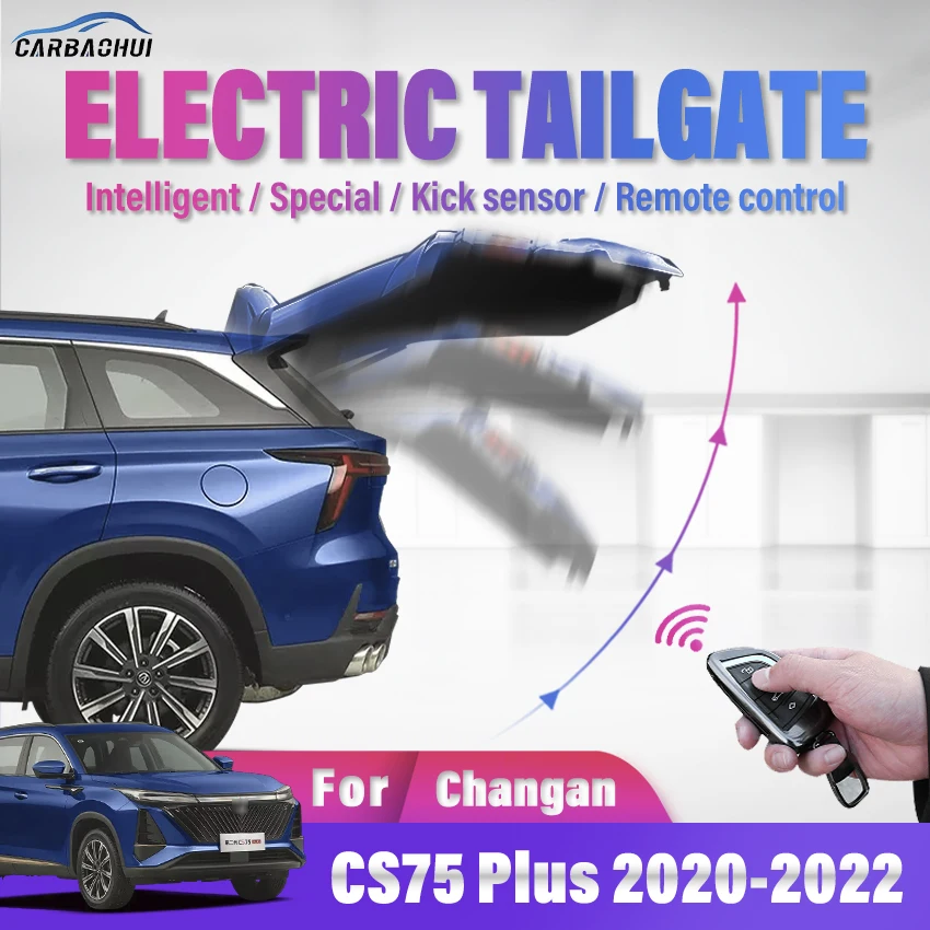 Car Electric tailgate Smart electric trunk drive Car door closer For CHANGAN CS75 PLUS 2020-2022,rear door power kit Kick Sensor
Car Electric tailgate Smart electric trunk drive Car door closer For CHANGAN CS75 PLUS 2020-2022,rear door power kit Kick Sensor